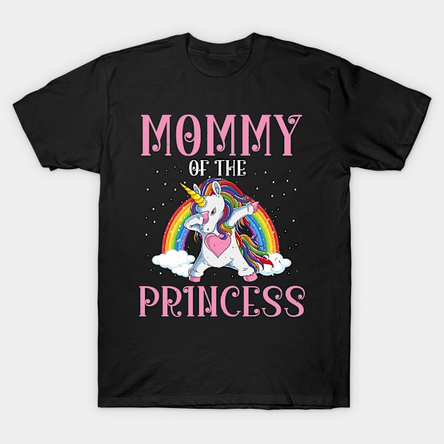 Mommy Of The Birthday Princess Moms Gift Idea T-Shirt by swissles